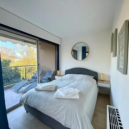 Appt 4pers, Piscine, Clim,parking Lejlighed Mandelieu